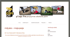 Desktop Screenshot of 4lapypsa.pl